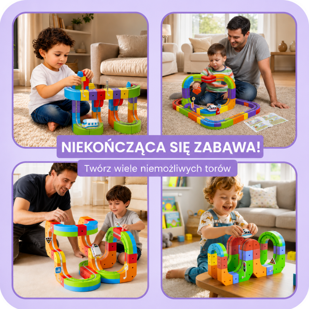 TurboTor™ 3D – Interaktywny Tor Magnetyczny